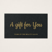 シンプルエレガント白黒フェイク金ゴールド美しい (正面)