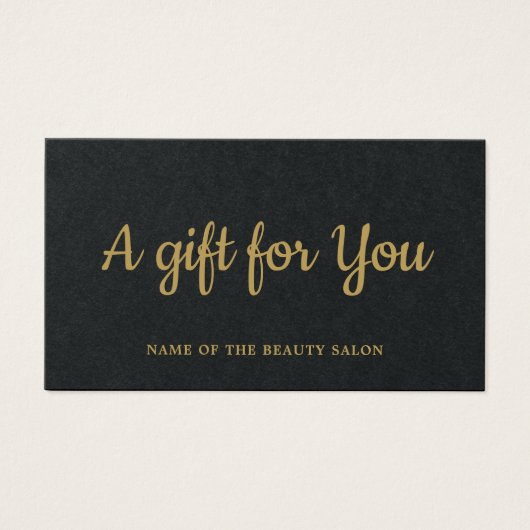 シンプルエレガント白黒フェイク金ゴールド美しい (正面)