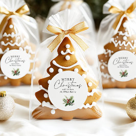 シンプルエレガント白 ラウンドシール