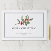 シンプルエレガント紙ランチョンマット ペーパーパッド (インサイチュ)