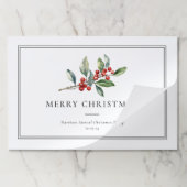 シンプルエレガント紙ランチョンマット ペーパーパッド (折り畳み)