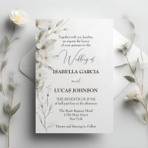 シンプルエレガント結婚フローラ