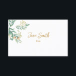 シンプルエレガント葉植物学 名刺<br><div class="desc">お前のために作られた！</div>