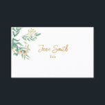 シンプルエレガント葉植物学 名刺<br><div class="desc">お前のために作られた！</div>