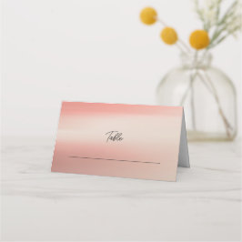 シンプルエレガント赤面バラ結婚の表座席表 プレイスカード