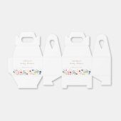 シンプルエレガント野草赤ちゃんシャワー フェイバーボックス (折り畳みなし)