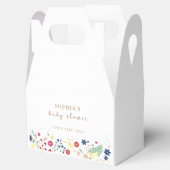 シンプルエレガント野草赤ちゃんシャワー フェイバーボックス (オープン)