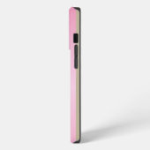 シンプルエレガント金ゴールド金モノグラムの属 iPhoneケース (左側面)