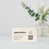 シンプルエレガント&シ結婚ックの愛を捉える エンクロージャーカード (スタンド正面)