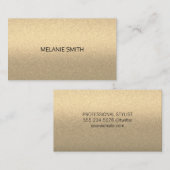 シンプルエレガント 名刺 (正面/裏面)