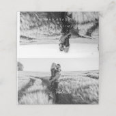 シンプルエレガントBoho結婚テーブルNo Photo Card プレイスカード (外部開封)