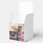 シンプルエレガントBride & Groomフォトコラージュ結婚ズ フェイバーボックス (オープン)