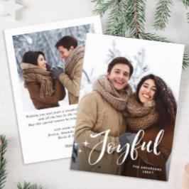 シンプルエレガントChristmas 2写真 シーズンカード