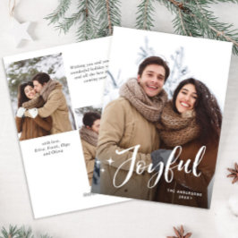 シンプルエレガントChristmas 3写真 シーズンカード