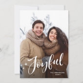 シンプルエレガントChristmas 4写真 シーズンカード (正面)