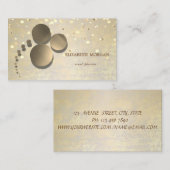 シンプルエレガントDots,コンフェティ 名刺 (正面/裏面)