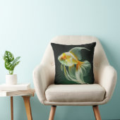シンプルエレガントGoldfish Digital Artwork | クッション (椅子)