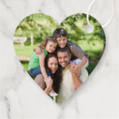 シンプルエレガントMerry Christmasの写真 フェイバータグ (裏面)