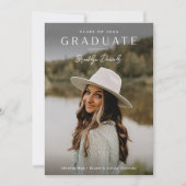 シンプルエレガントScript Name Photo Decisation 招待状 (正面)