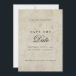 シンプルエレガントScript Vintage Wedding セーブザデート<br><div class="desc">シンプルエレガントScript Vintage Wedding日付の保存</div>