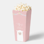 シンプルエレガントSweet Alpaca Llama Girl Baby Shour フェイバーボックス (はじけた状態)