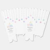 シンプルエレガントTwinkle Little Stars Baby Shower フェイバーボックス (見開き)