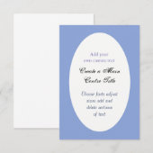 シンプルオーバル結婚イースターカスタム招待状 招待状 (正面/裏面)