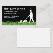 シンプルカウボーイテーマ芝刈り名刺 名刺 (正面/裏面)