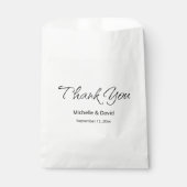 シンプルカジュアルScript Bohoさん結婚ありがとう フェイバーバッグ (正面)