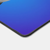 シンプルカスタマイズ可能なダークターゲットのロックデスクマット デスクマット (コーナー)