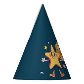 シンプルカスタマイズ可能なレトロ新年パーティー パーティーハット (左)