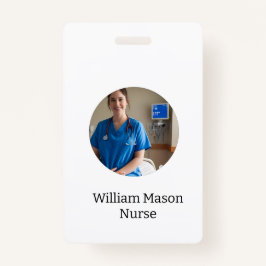 シンプルカスタマイズ看護 バッジ