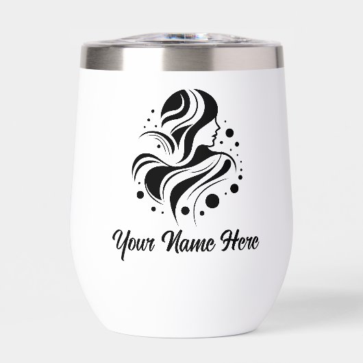 シンプルカスタムのパーソナライズしたロゴのウォーターボトル (正面)