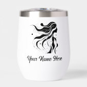 シンプルカスタムのパーソナライズしたロゴのウォーターボトル (正面)