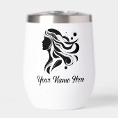 シンプルカスタムのパーソナライズしたロゴのウォーターボトル (正面)