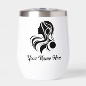 シンプルカスタムのパーソナライズしたロゴのウォーターボトル (正面)