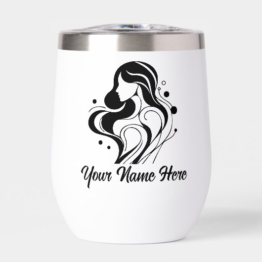 シンプルカスタムのパーソナライズしたロゴのウォーターボトル (正面)