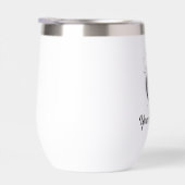 シンプルカスタムのパーソナライズしたロゴのウォーターボトル (右面)