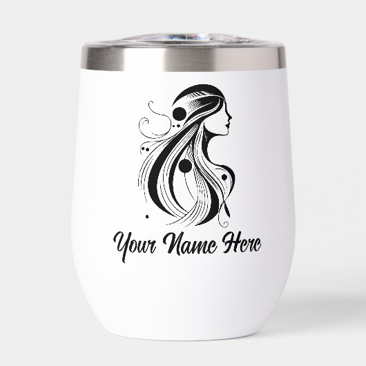 シンプルカスタムのパーソナライズしたロゴのウォーターボトル (正面)