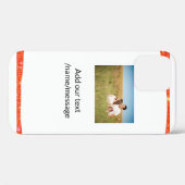 シンプルカスタムカラフルを追加するフォトシャワーカーテン Case-Mate iPhoneケース (裏面 (横))