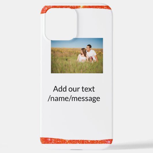 シンプルカスタムカラフルを追加するフォトシャワーカーテン iPhoneケース (裏面)