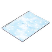 シンプルカスタムスターズスカイウォーター色 ノートブック (左側)