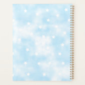 シンプルカスタムスターズスカイウォーター色 プランナー手帳 (裏面)