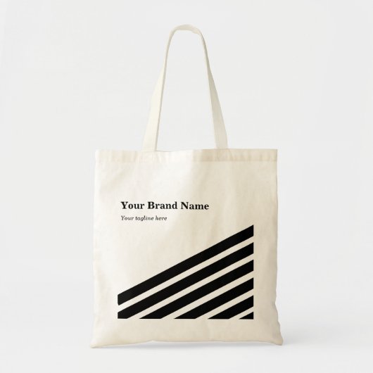 シンプルカスタムビジネスブランドポップ・アートのスクールアップストア トートバッグ (正面)