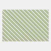 シンプルカスタムファミリーセルティッククロスミニマリストグリーン ラッピングペーパーシート (正面2)