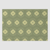 シンプルカスタムファミリーセルティッククロスミニマリストグリーン 薄葉紙 (正面)