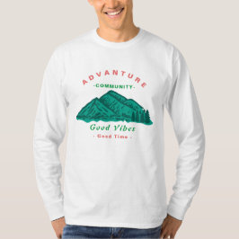 シンプルカスタムフルスリーブメンズ Tシャツ