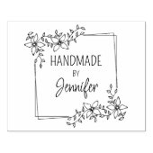 シンプルカスタムフローラ業 ラバースタンプ (インプリント)