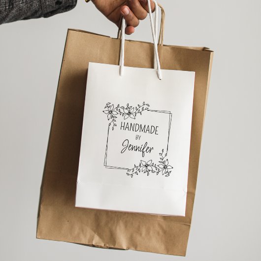 シンプルカスタムフローラ業 ラバースタンプ