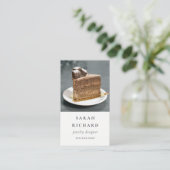 シンプルカスタムミニマルラベル名 名刺 (スタンド正面)